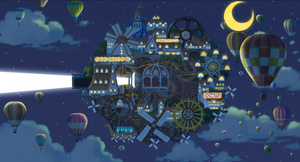 Chiisana Eiyuu: Kani to Tamago to Toumei Ningen